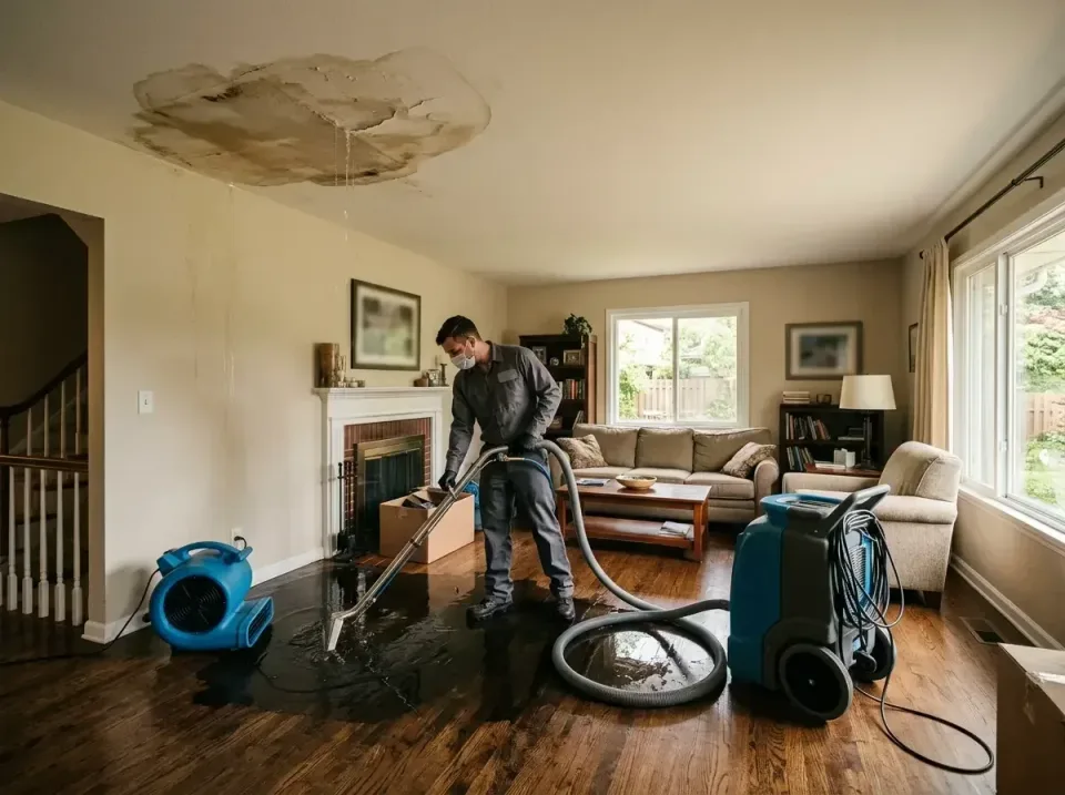 attic-pipe-burst-ceiling-drip-008 — frequently asked questions, Water Damage Restoration & Carpet Care in Brockway, PA